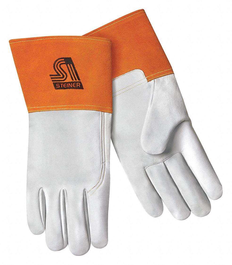 NEW 1-Pair Gray Unisex Adult Jupiter Industries Shop and Welding Gloves 