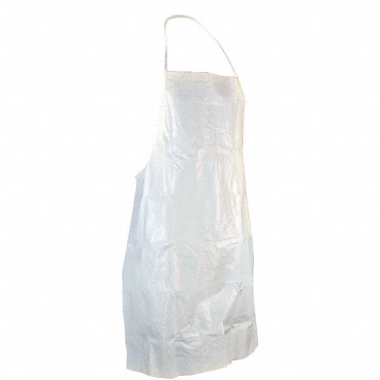 Disposable Black Apron, 100 Aprons