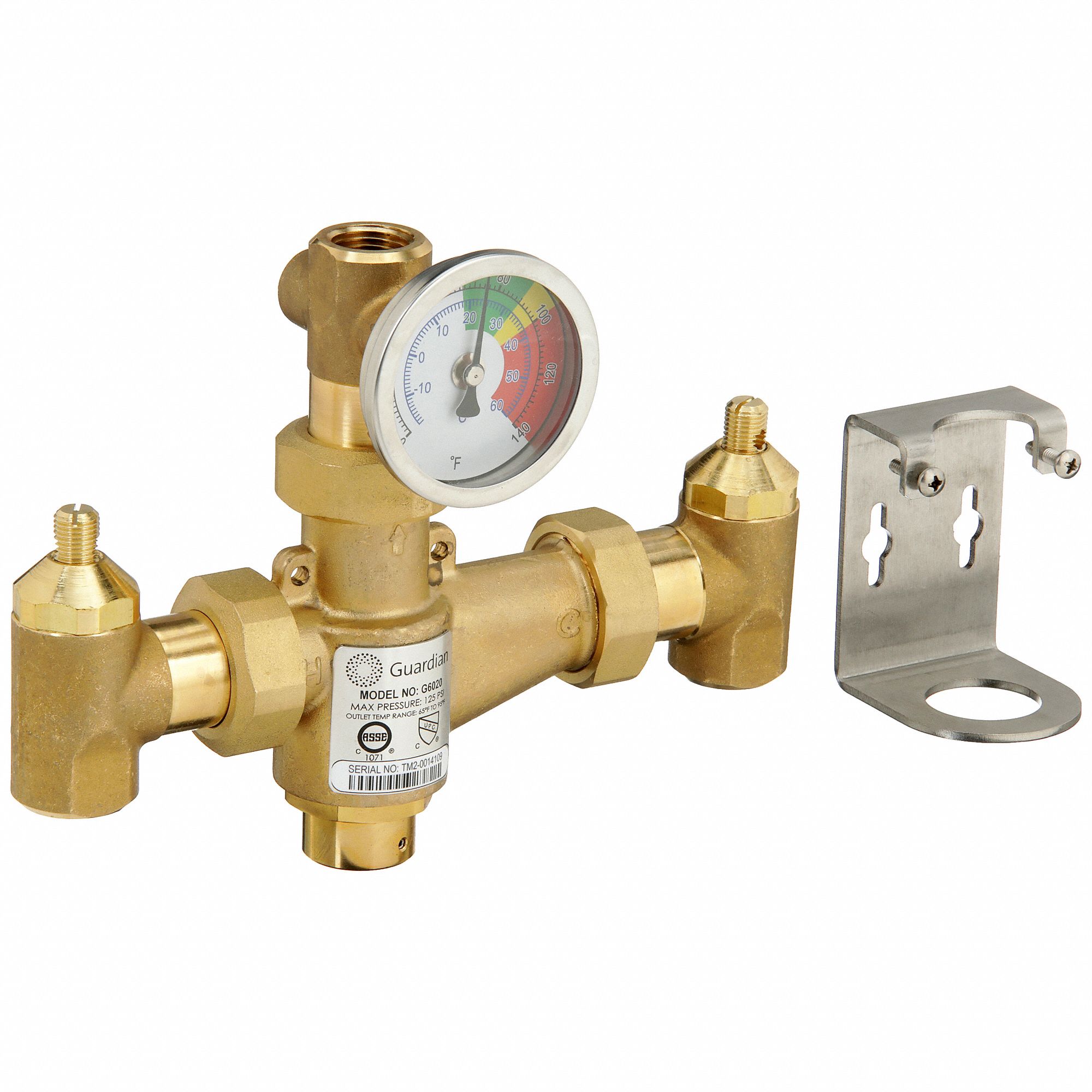 GUARDIAN EQUIPMENT, 13 gpm Max Flow Rate, 1/2 in NPT x 1/2 in NPT