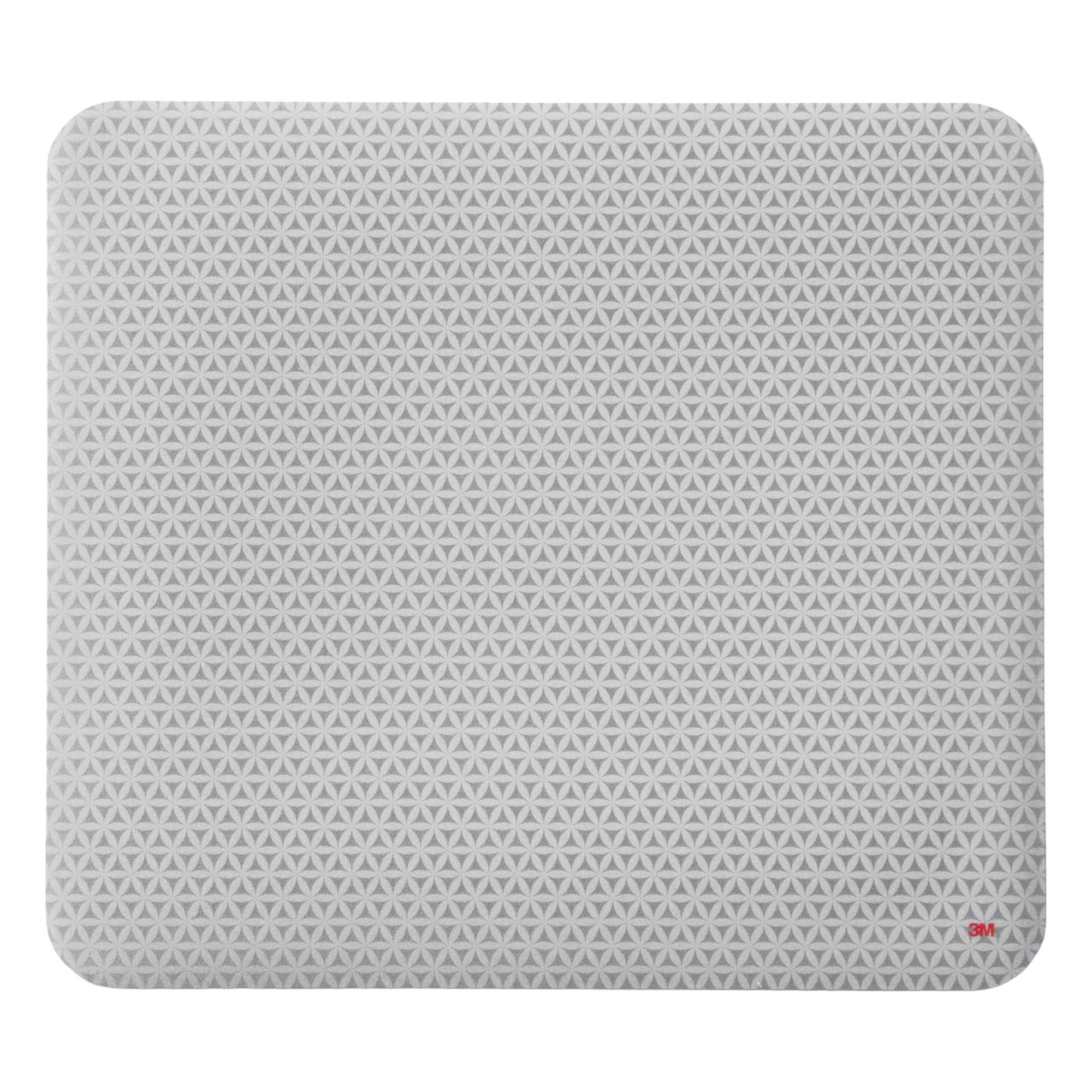 Mouse Pad: Gray, Foam, 8 in Lg, 9 in Wd