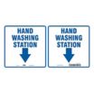 Hand Washing Station Projecting L Sign