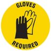 Gloves Required Floor Sign