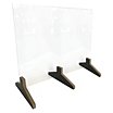 Square-Corner Clear Plastic Self-Supported Barriers image
