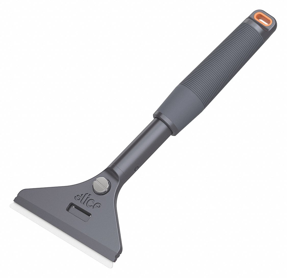 Scraper: Bld. Mat. Zirconium Oxide, Hdl. Mat. Al/Zn Alloy/GFN/Iron/PP/Stainless Steel/TPE