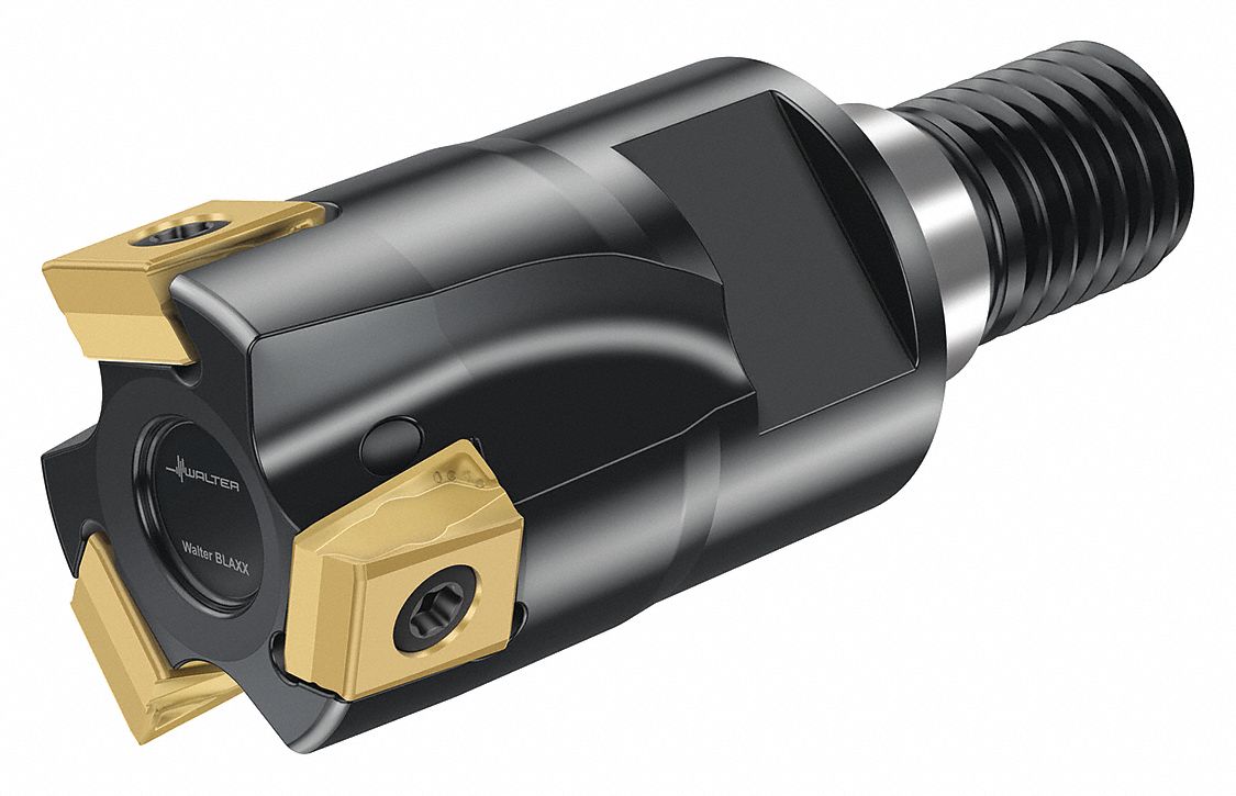 WALTER, 123/125 in Max. Cutting Dia., Screw On, Indexable Square