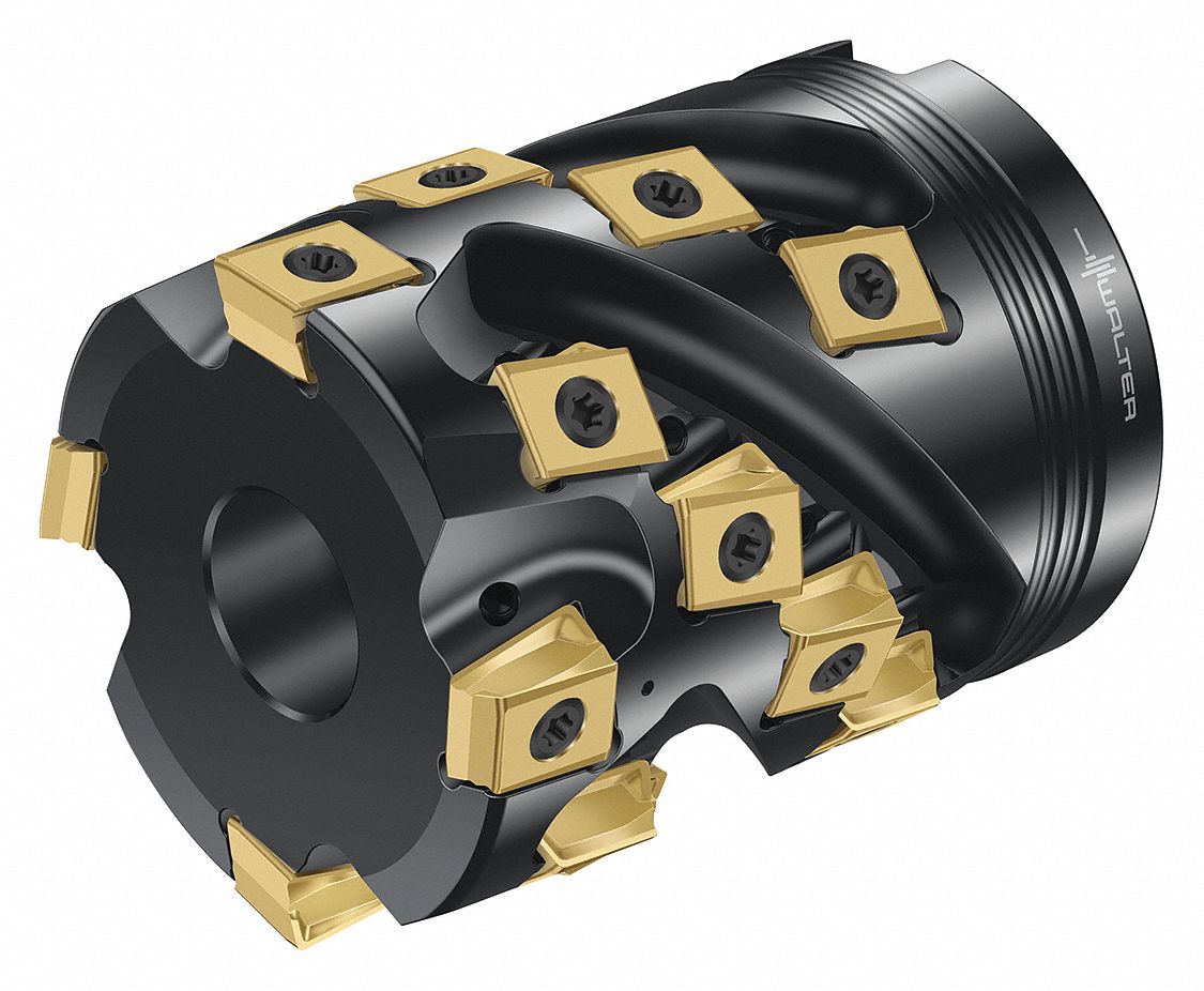 Indexable Face Mill: 2.4800 in Max. Cutting Dia., 1.0630 in Arbor Dia., 3.1500 in Overall Lg