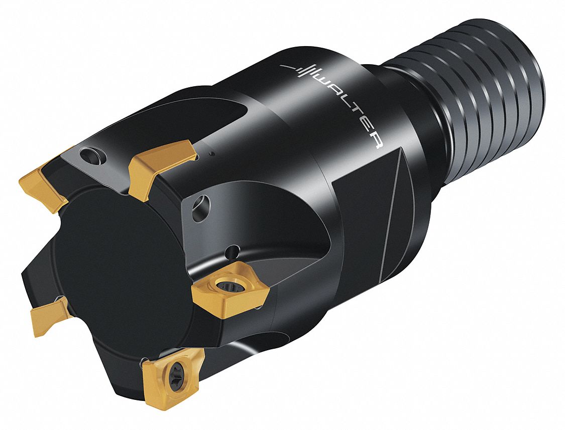 WALTER, 123/125 in Max. Cutting Dia., Screw On, Indexable Square