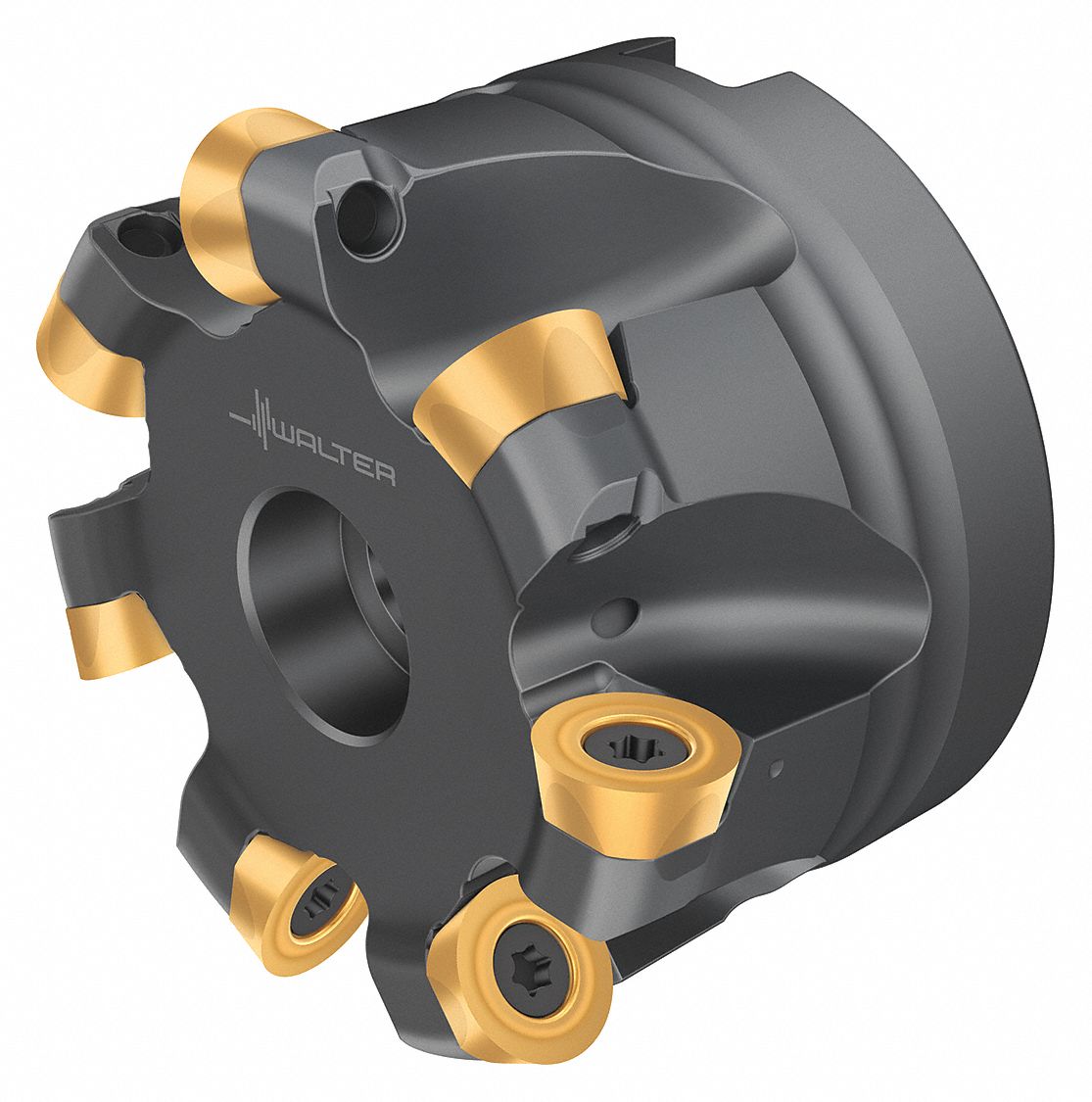 Indexable Face Mill: 2-1/2 in Max. Cutting Dia., 1 in Arbor Dia., 1-3/4 in Overall Lg