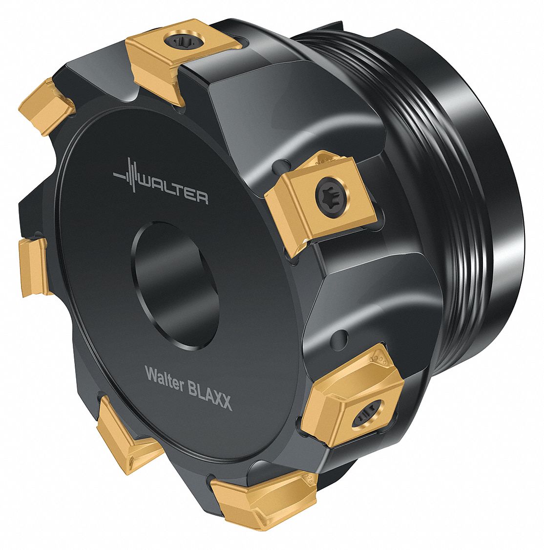 WALTER Indexable Face Mill, Max. Cutting Dia. 3.1500 in, Arbor Dia. 1.