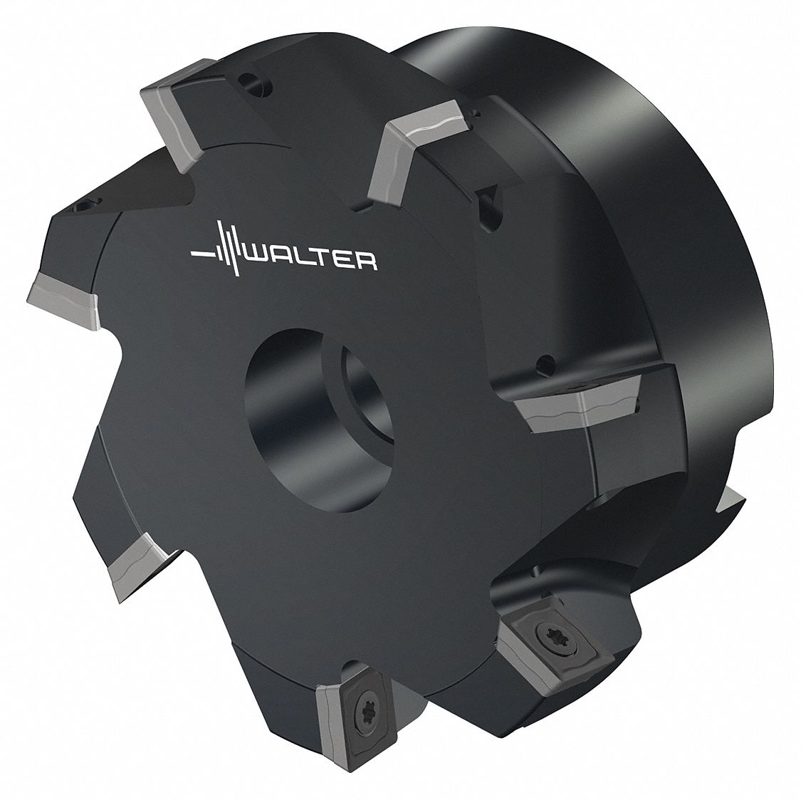 Indexable Face Mill: 3.9370 in Max. Cutting Dia., 1.2600 in Arbor Dia., 1.9690 in Overall Lg
