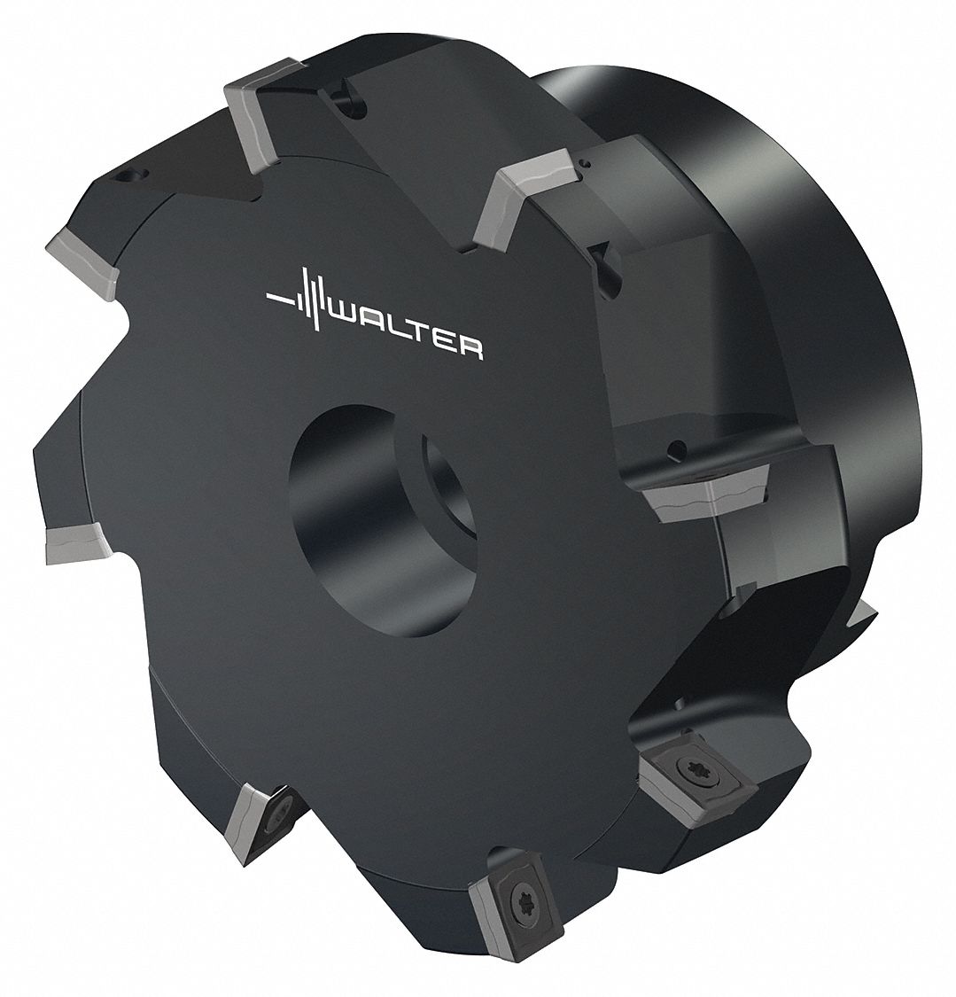 Indexable Face Mill: 3.1500 in Max. Cutting Dia., 1.0630 in Arbor Dia., 1.9690 in Overall Lg