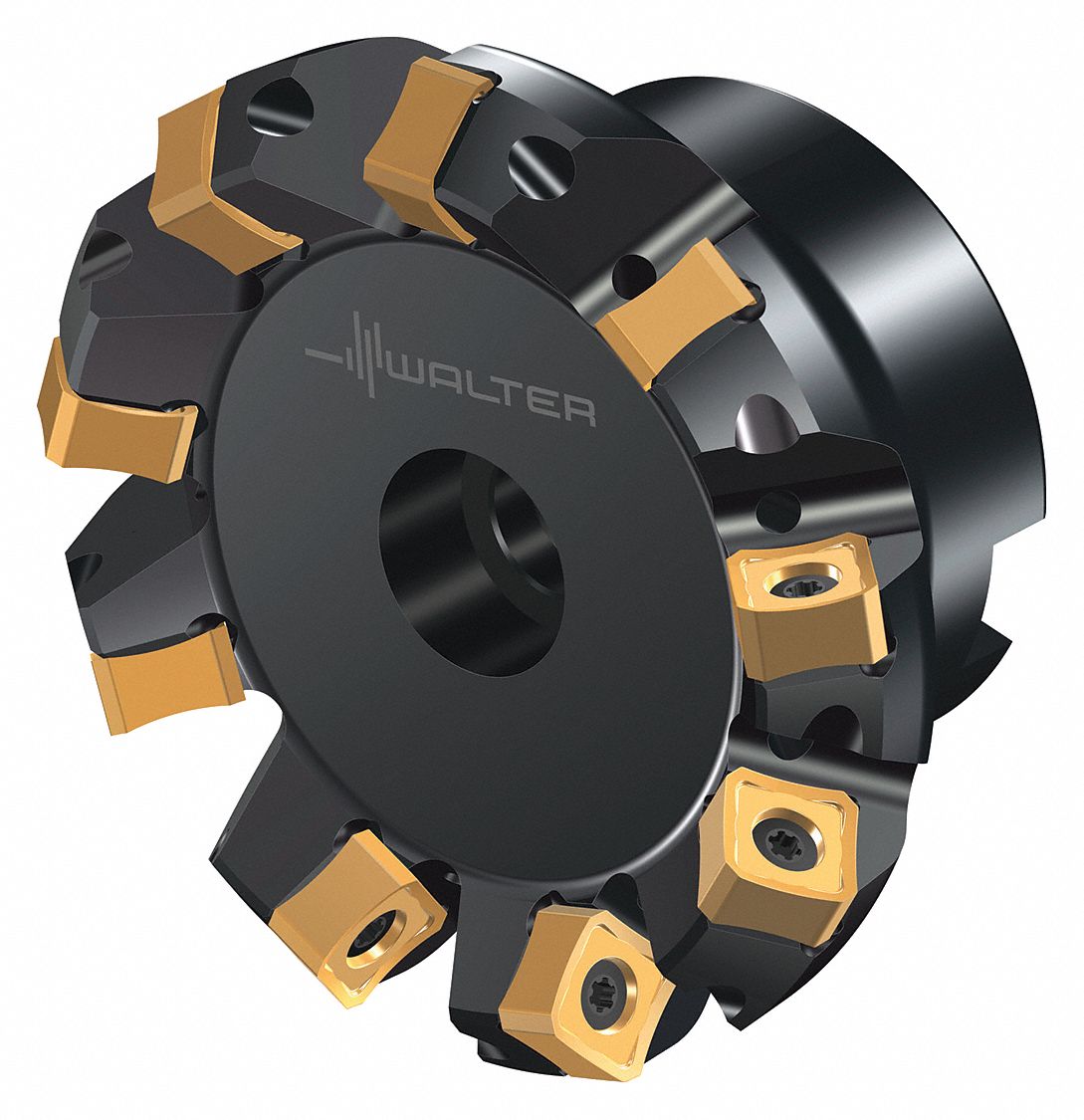 Indexable Face Mill: 1.9850 in Max. Cutting Dia., 5/8 in Arbor Dia., 1.5750 in Overall Lg