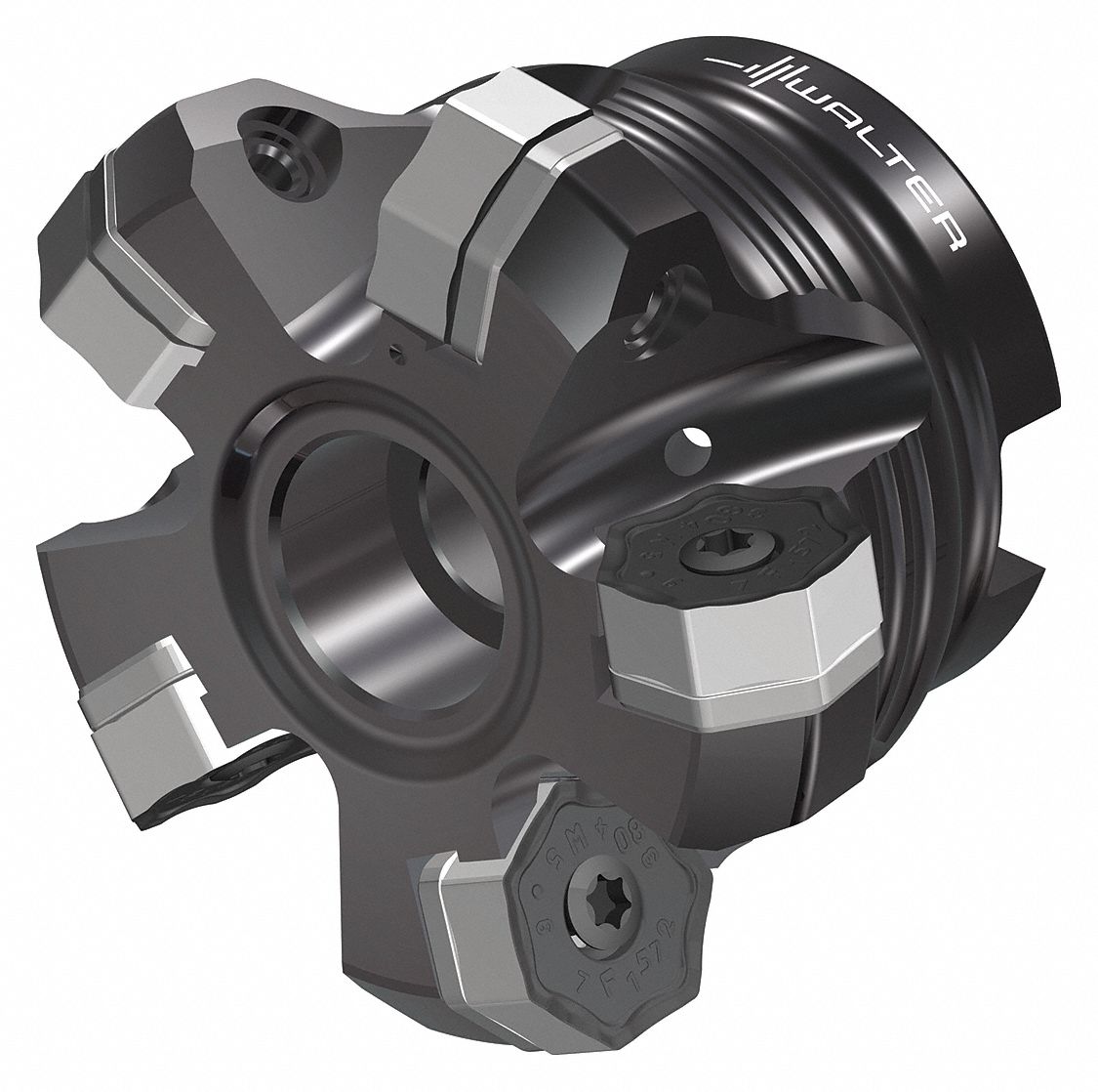 Indexable Face Mill: 2.3540 in Max. Cutting Dia., 0.8660 in Arbor Dia., 1.5750 in Overall Lg