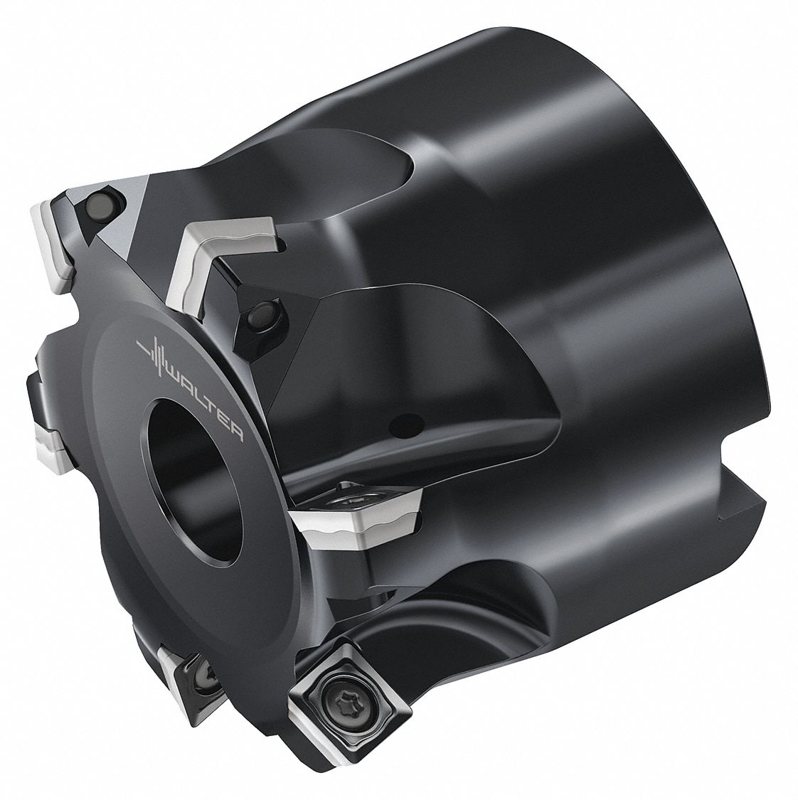 Indexable Face Mill: 3.1500 in Max. Cutting Dia., 1.0630 in Arbor Dia., 1.9690 in Overall Lg