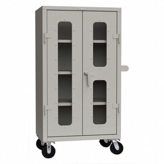 Stainless Steel Clear-View Cabinet