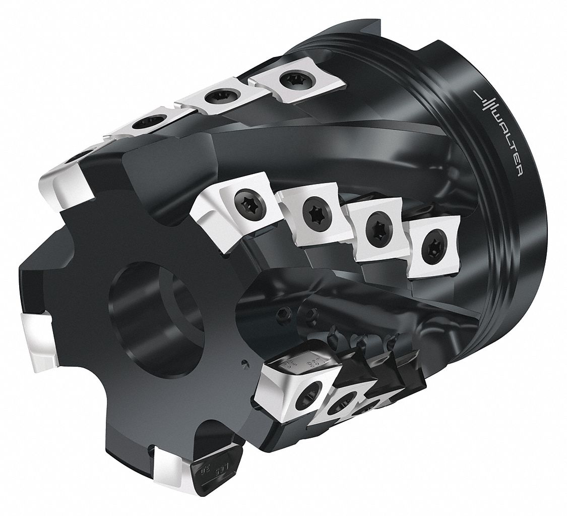 Indexable Face Mill: 2.4800 in Max. Cutting Dia., 1.0630 in Arbor Dia., 2-3/4 in Overall Lg
