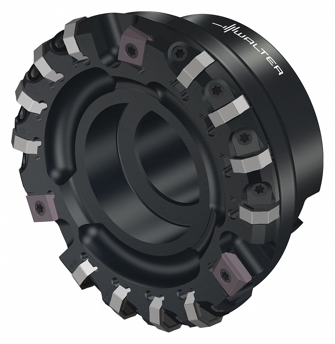 Indexable Face Mill: 4.2700 in Max. Cutting Dia., 1.2600 in Arbor Dia., 1.9690 in Overall Lg