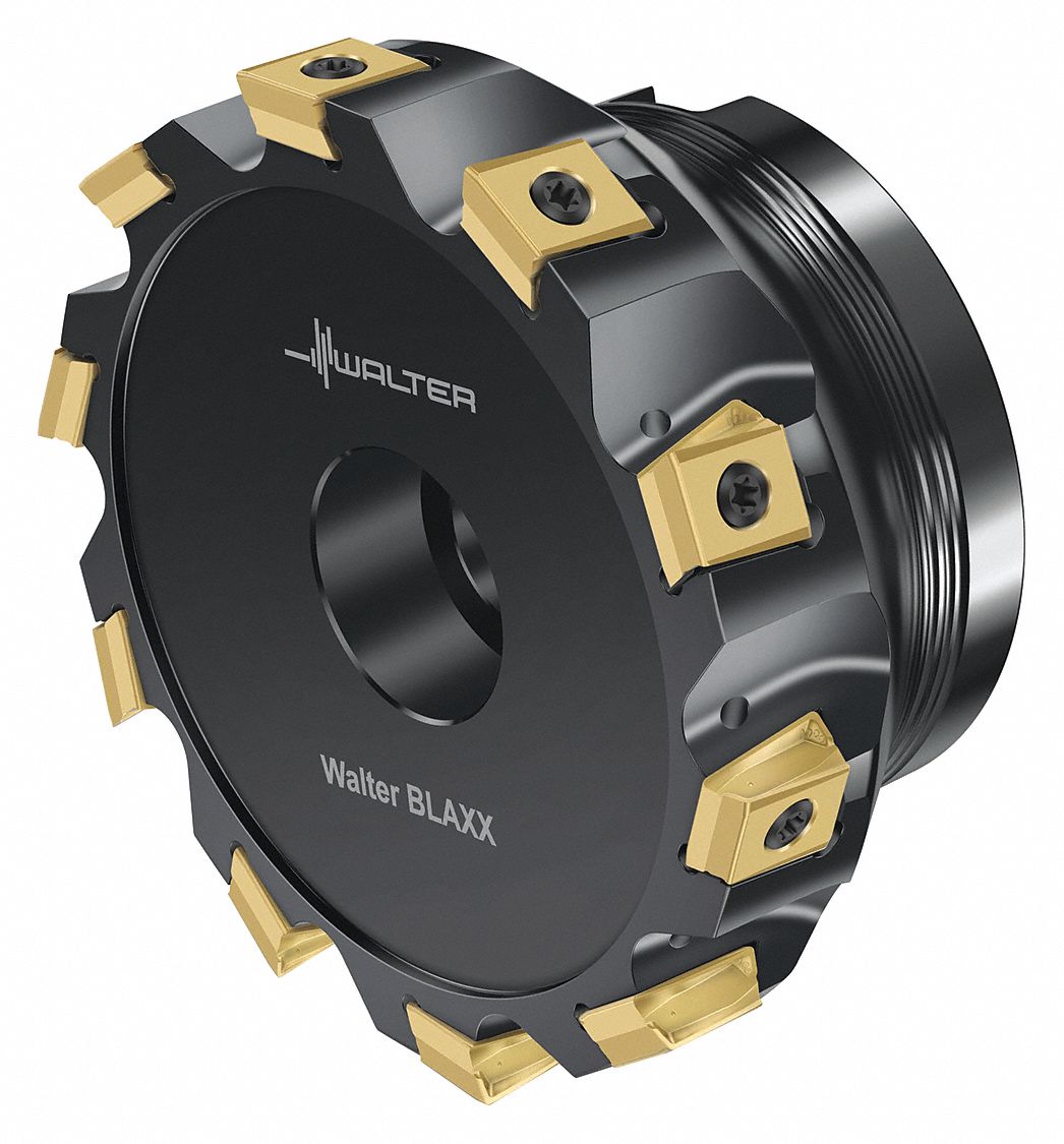 Indexable Face Mill: 4.9210 in Max. Cutting Dia., 1.5750 in Arbor Dia., 2.4800 in Overall Lg