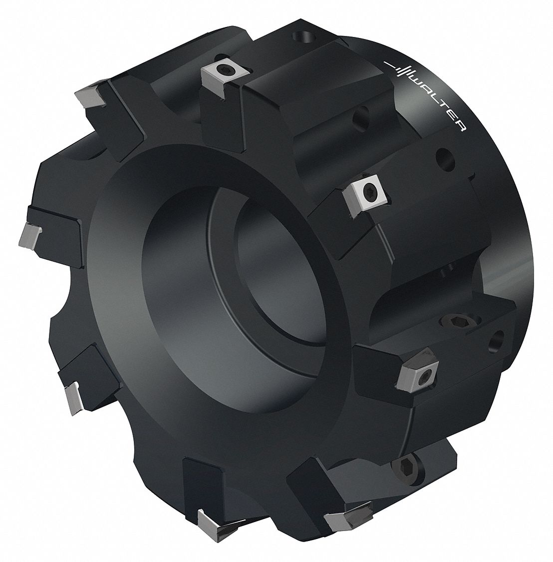 Indexable Face Mill: 1.5750 in Arbor Dia., 90° Side Cutting Edge Angle, 2.4800 in Overall Lg