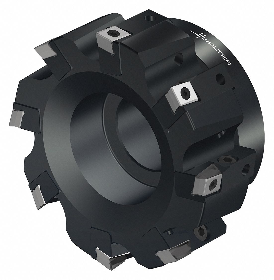 Indexable Face Mill: 1.5750 in Arbor Dia., 90° Side Cutting Edge Angle, 2.4800 in Overall Lg