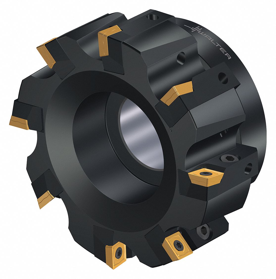 Indexable Face Mill: 1.5750 in Arbor Dia., 90° Side Cutting Edge Angle, 2.4800 in Overall Lg