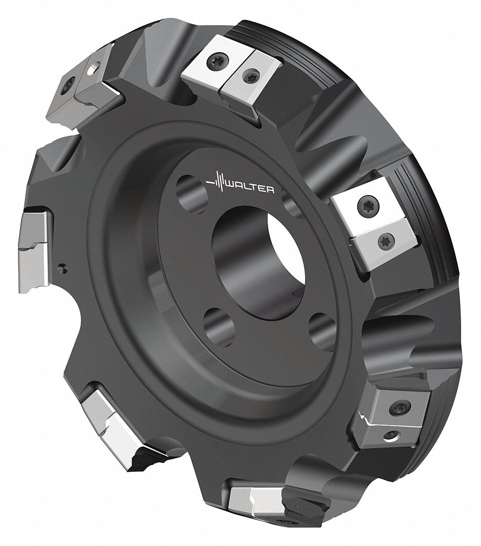 Indexable Face Mill: 7.0310 in Max. Cutting Dia., 1.5750 in Arbor Dia., 2.4800 in Overall Lg