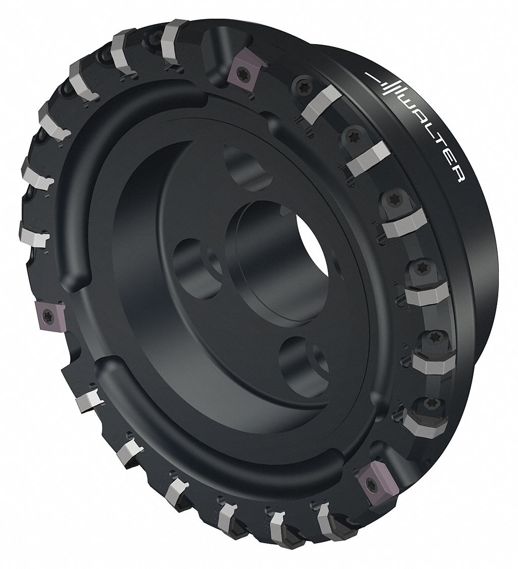 Indexable Face Mill: 6.6330 in Max. Cutting Dia., 1.5750 in Arbor Dia., 2.4800 in Overall Lg