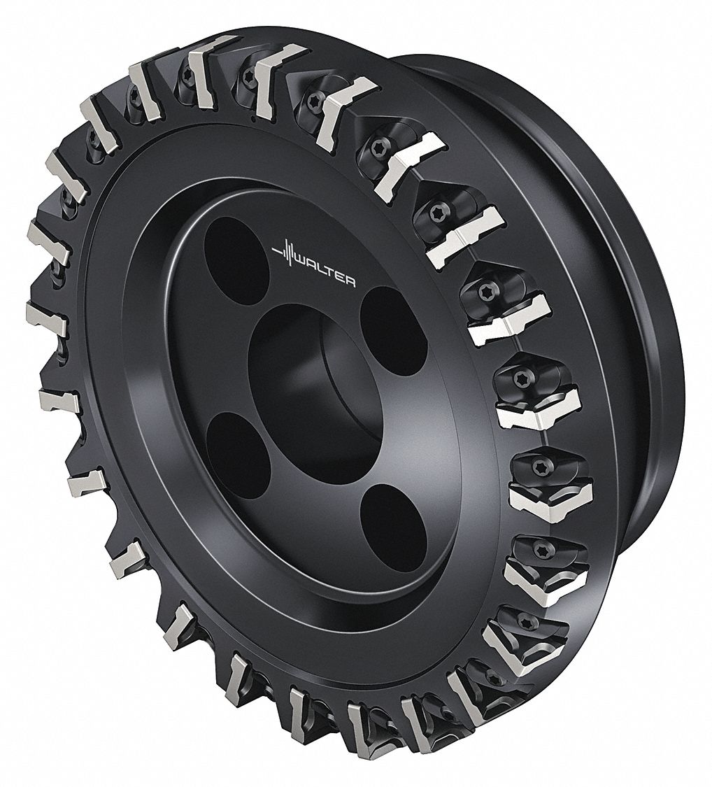 Indexable Face Mill: 1.5750 in Arbor Dia., 90° Side Cutting Edge Angle, 2.4800 in Overall Lg
