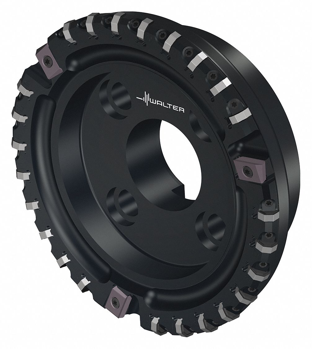 Indexable Face Mill: 8.2070 in Max. Cutting Dia., 2.3620 in Arbor Dia., 2.4800 in Overall Lg
