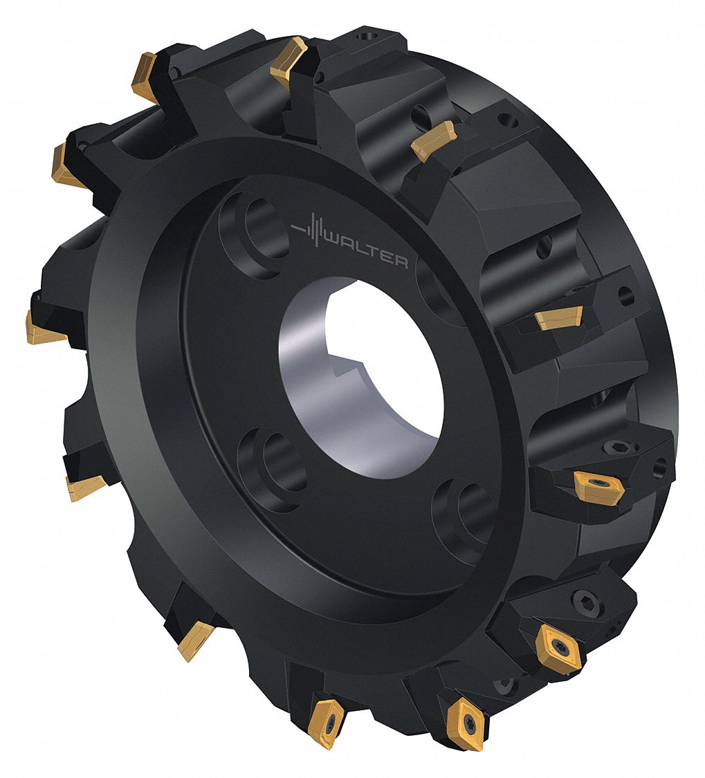 Indexable Face Mill: 8.4250 in Max. Cutting Dia., 2.3620 in Arbor Dia., 2.4800 in Overall Lg