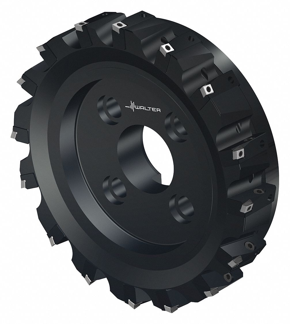 Indexable Face Mill: 2.3620 in Arbor Dia., 90° Side Cutting Edge Angle, 2.4800 in Overall Lg