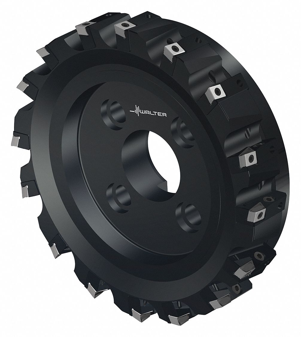 Indexable Face Mill: 2.3620 in Arbor Dia., 90° Side Cutting Edge Angle, 2.4800 in Overall Lg