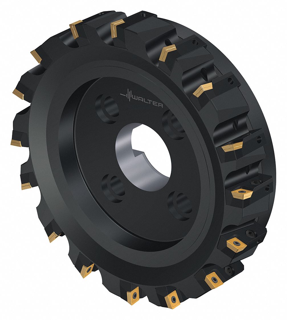 Indexable Face Mill: 2.3620 in Arbor Dia., 90° Side Cutting Edge Angle, 2.4800 in Overall Lg