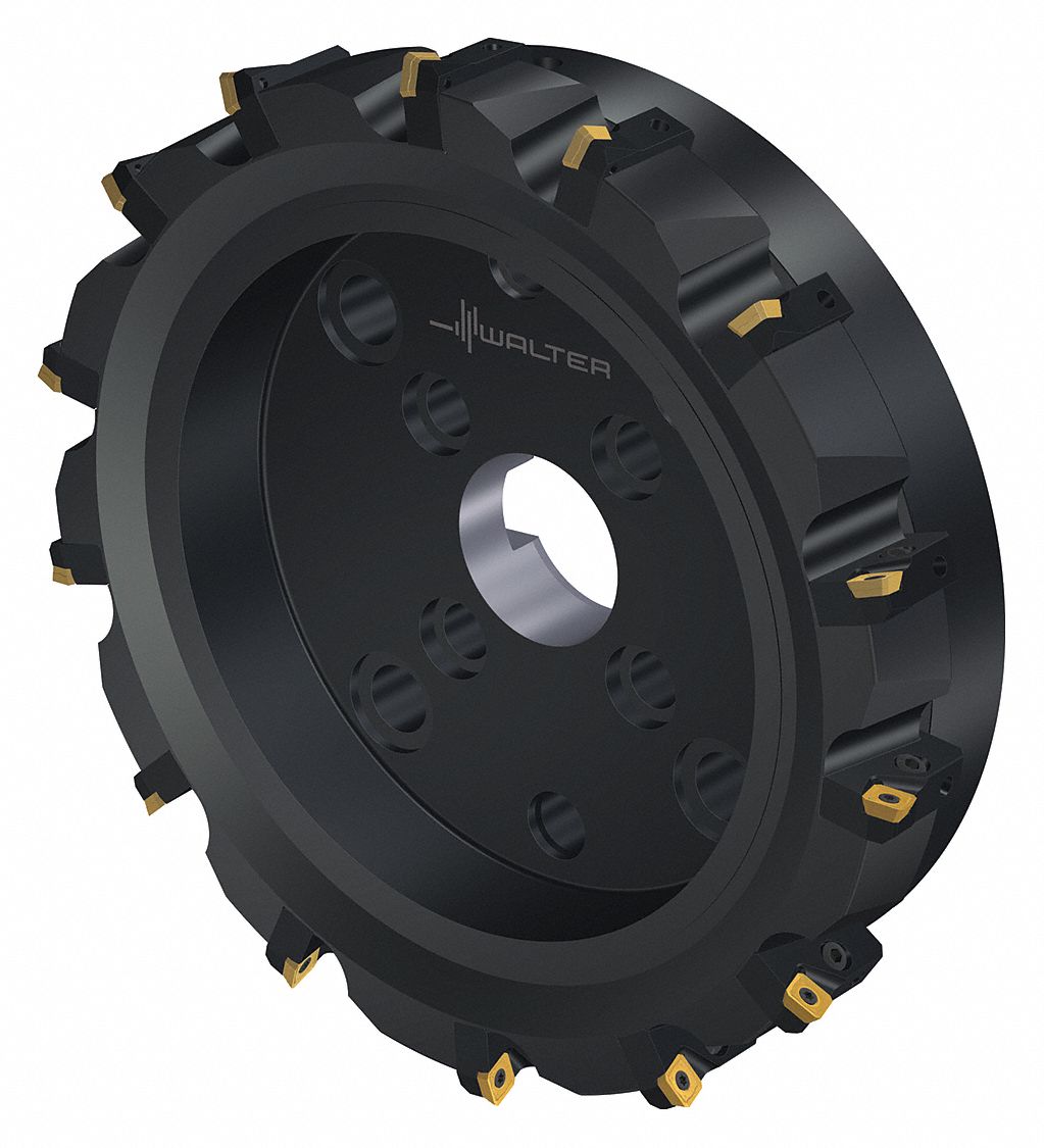Indexable Face Mill: 12.9130 in Max. Cutting Dia., 2.3620 in Arbor Dia., 3.1500 in Overall Lg