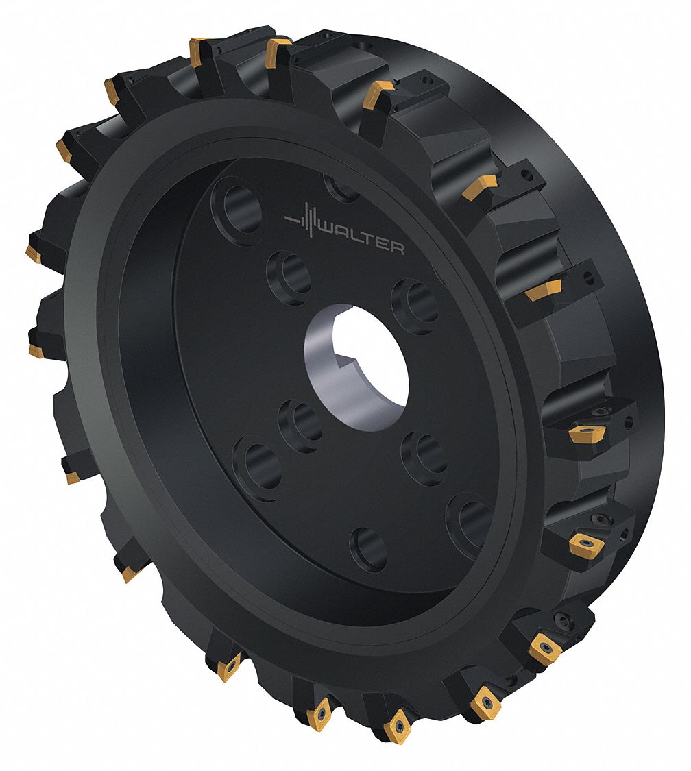 Indexable Face Mill: 12.9130 in Max. Cutting Dia., 2.3620 in Arbor Dia., 3.1500 in Overall Lg