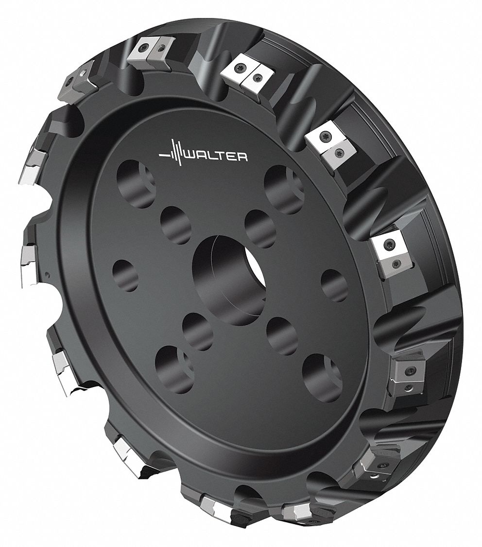 Indexable Face Mill: 13.1340 in Max. Cutting Dia., 2.3620 in Arbor Dia., 3.1500 in Overall Lg
