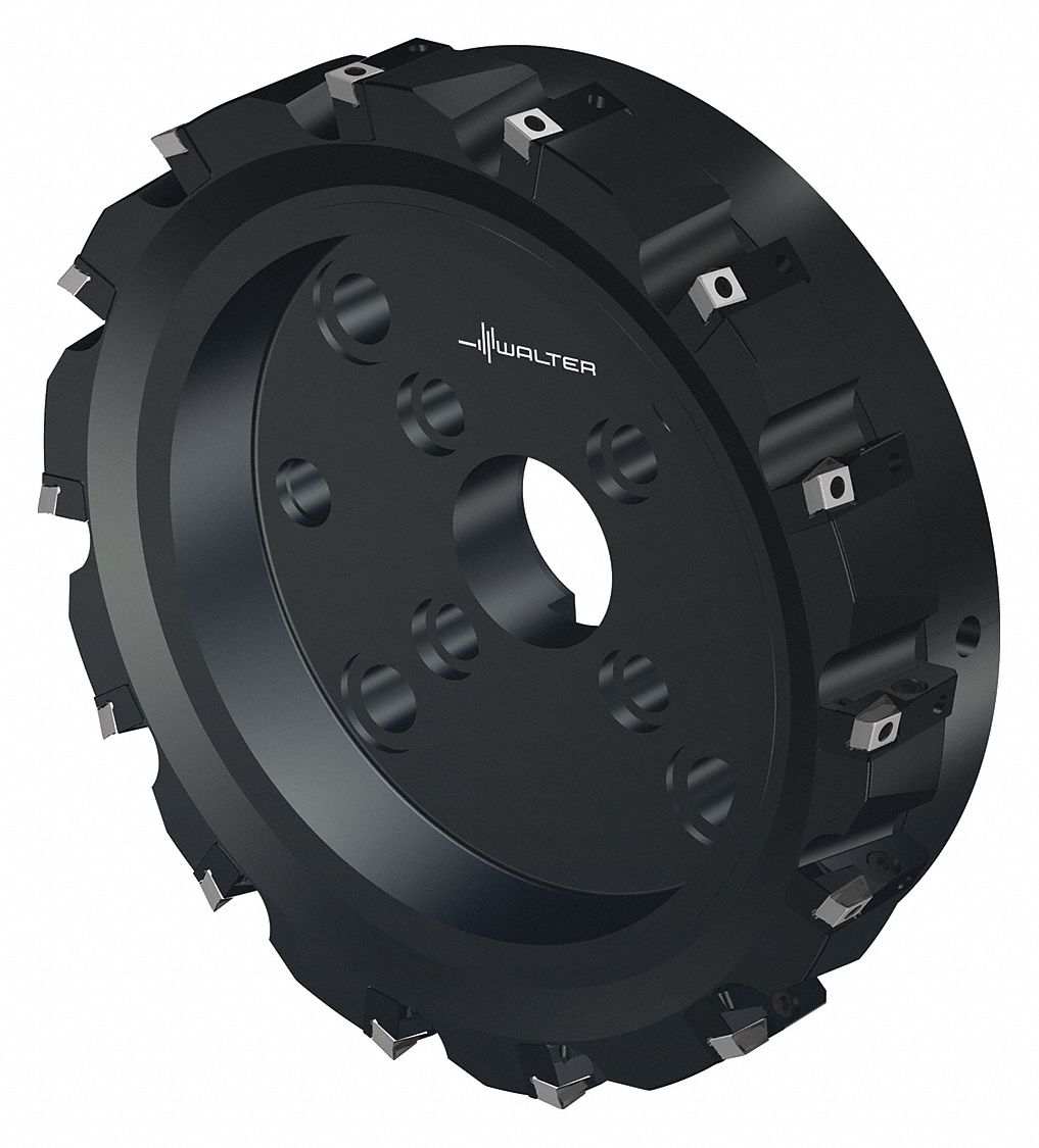 Indexable Face Mill: 2.3620 in Arbor Dia., 90° Side Cutting Edge Angle, 3.1500 in Overall Lg