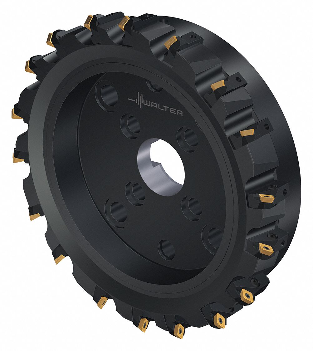 Indexable Face Mill: 12.9530 in Max. Cutting Dia., 2.3620 in Arbor Dia., 3.1500 in Overall Lg