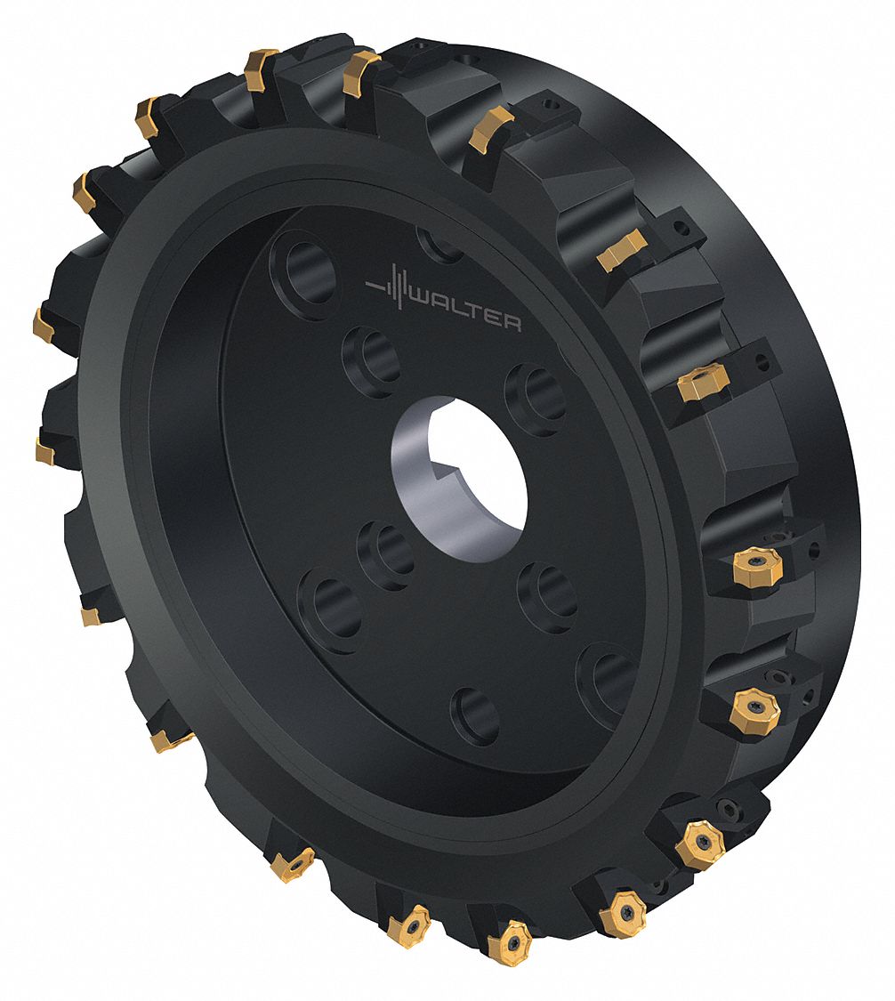 Indexable Face Mill: 12.7950 in Max. Cutting Dia., 2.3620 in Arbor Dia., 3.1500 in Overall Lg