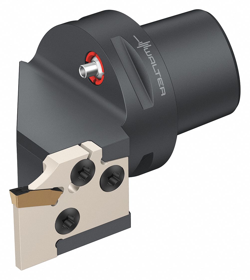 Indexable Cutting Unit Head for Parting and Grooving: NCAE Toolholder, Right Hand, GX Insert