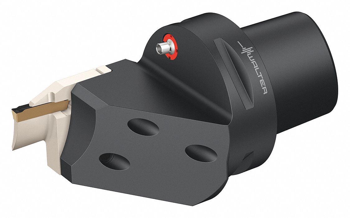 Indexable Cutting Unit Head for Parting and Grooving: NCEE Toolholder, Left Hand, GX Insert