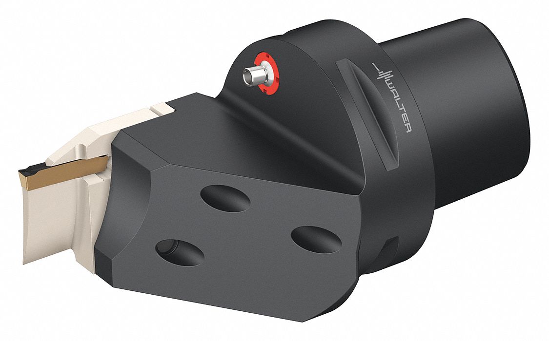 Indexable Cutting Unit Head for Parting and Grooving: NCEE Toolholder, Left Hand, GX Insert