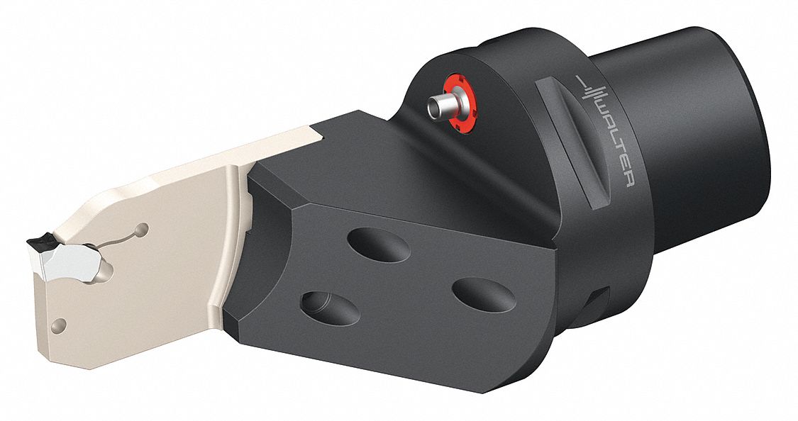 WALTER, G2612 Toolholder, Left Hand, Indexable Cutting Unit Head for Parting and Grooving