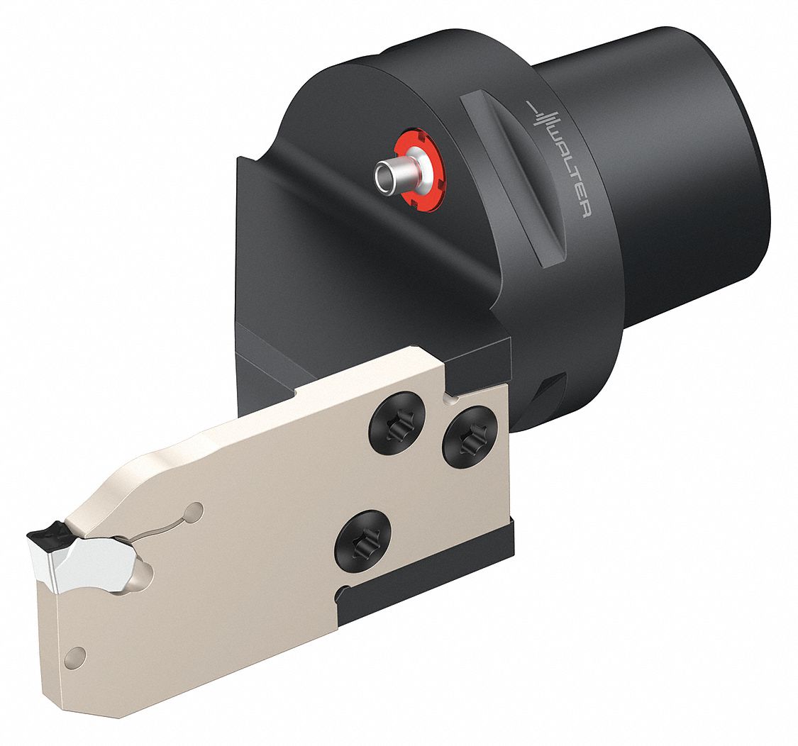 Indexable Cutting Unit Head for Parting and Grooving: G2612 Toolholder, Right Hand, SX Insert