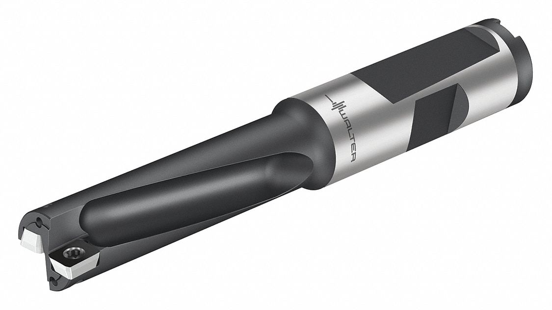 Indexable Drill Bit for General Drilling: 14.00mm Max. Drill Dia., 3xD, 16.00mm Shank Dia.