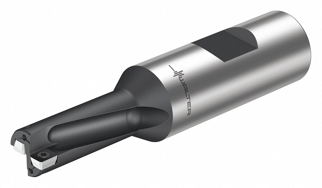 WALTER Indexable Drill Bit for General Drilling, Max. Drill Dia. 27/64