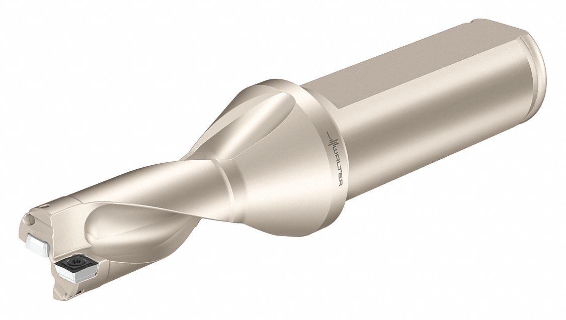 WALTER Indexable Drill Bit for General Drilling, Max. Drill Dia. 39/64