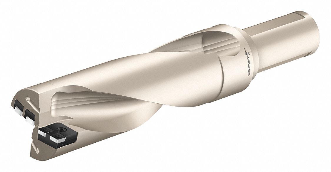 WALTER Indexable Drill Bit for General Drilling, Max. Drill Dia. 23/8