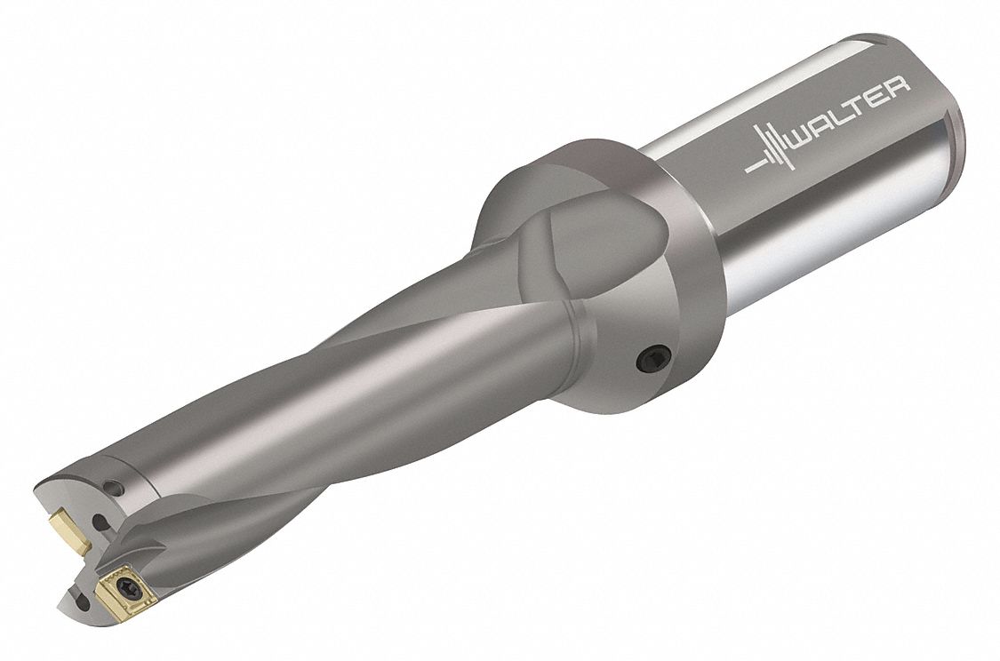 WALTER, 30.00mm Max. Drill Dia., 4xD, Indexable Drill Bit for General ...