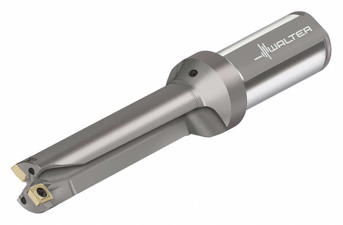 Indexable Drill Bit for General Drilling: 16.00mm Max. Drill Dia., 4xD, 25.00mm Shank Dia.